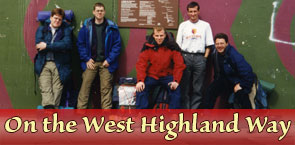 Dave, Andy and Mark on what is now considered the first Binner Trip
